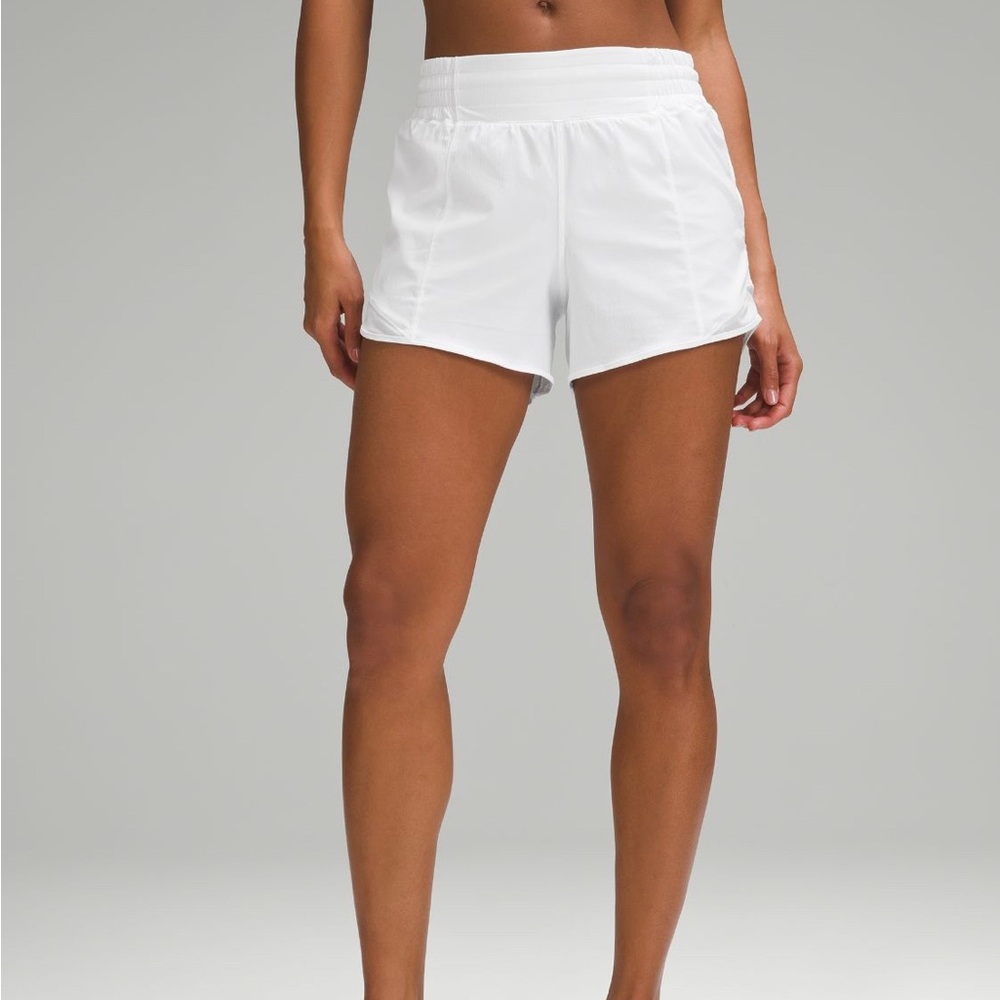 Hotty Hot High-Rise Lined Short 4" Lululemon - size 0